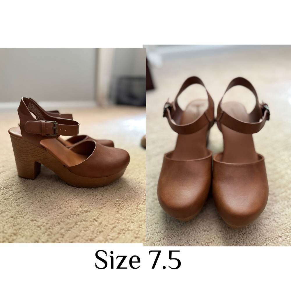 Women's Brown Platform Sandals